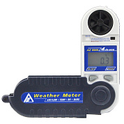 Ручной анемометр (метеостанция) 4 в 1 с барометром AZ-8909
