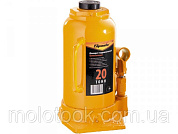SPARTA Домкрат гидравлический бутылочный, 20 т, h подъема 250-470 мм