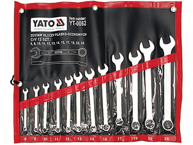 Набор ключей гаечных Yato YT-0062