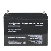 Аккумулятор для автомобиля литиевый LP AGM LPM 12V - 26 Ah