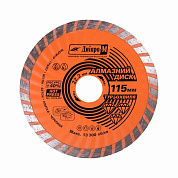 Алмазный диск Дніпро-М 115 22.2 турбоволна