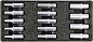 Инструментальная тележка Vorel на колесах 770Х458Х901мм (з 6 шуфлядами та инструментами 177 ШТ CRV)