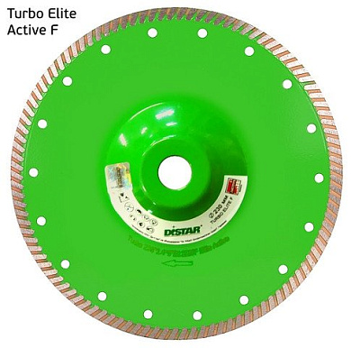 Алмазный отрезной диск Distar Turbo Elite Active 230x70+8