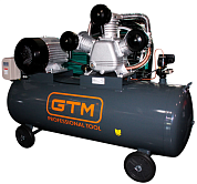 Поршневой воздушный компрессор GTM KC3090-220L (220 л, ременной)