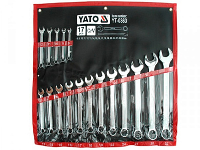 Набор ключей гаечных Yato YT-0363