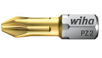 Бита Wiha РZ3х25 TiN 1 шт с титановым покрытием W08064-1