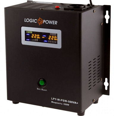 Источник бесперебойного питания UPS Logicpower LPY-W-PSW-500VA + LP4142