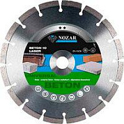 Nozar     125х2,0х10х22,23   Алмазний відрізний диск для бетону, армован. бетону, матер.сеердньої т