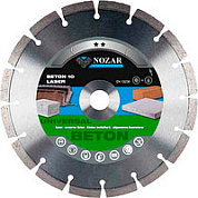 Nozar        230х2,4х10х22,23 Алмазний відрізний диск для бетону, армов.бетону, матеріал. середн. тв