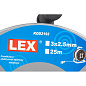 Удлинитель на катушке LEX KOD2193 (25 м. + 4 розетки и термозащита)