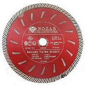 Nozar         230х22,23х2,8х12 Алмазний відрізний диск мм для граніту, твердих матеріалів
