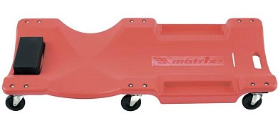 Лежак ремонтный на 6-ти колесах MTX Matrix 5674859 (1000х475х128 мм, пластиковый)