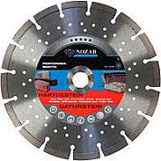 Nozar     300х20x2,8x10     Алмазний відрізний диск для граніту, бетону, порфіру, вогнетр.цегли, заліз