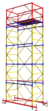 Вышка тура СКИФ 2,0×2,0 1+4 5,4м