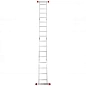 Лестница-трансформер алюминиевая Квітка (4х5 ступеней) (110-9031)