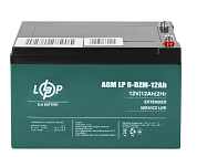 Тяговый свинцово-кислотный аккумулятор Logic Power LP 6-DZM-12 Ah - под Болт М5