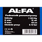 Домкрат пневматический профессиональный AL-FA LXPP 3.5 t v
