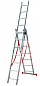 Лестница универсальная 3-х секц. 3х12 сх (9,11 м.) профіль 72 мм, LadderPRO