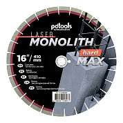 Круг алмазный отрезной PDTools 1A1RSS/C2 410 MONOLITH HARD MAX для бензориза, швонарезчика